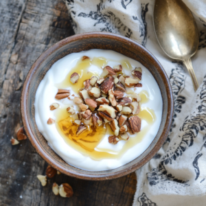 Greek Yogurt with Nuts & Honey